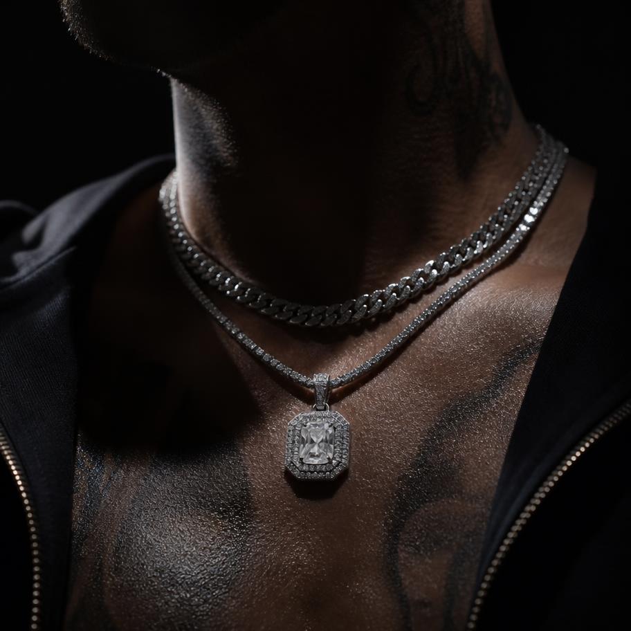 Layered ORVEZI chains and pendant